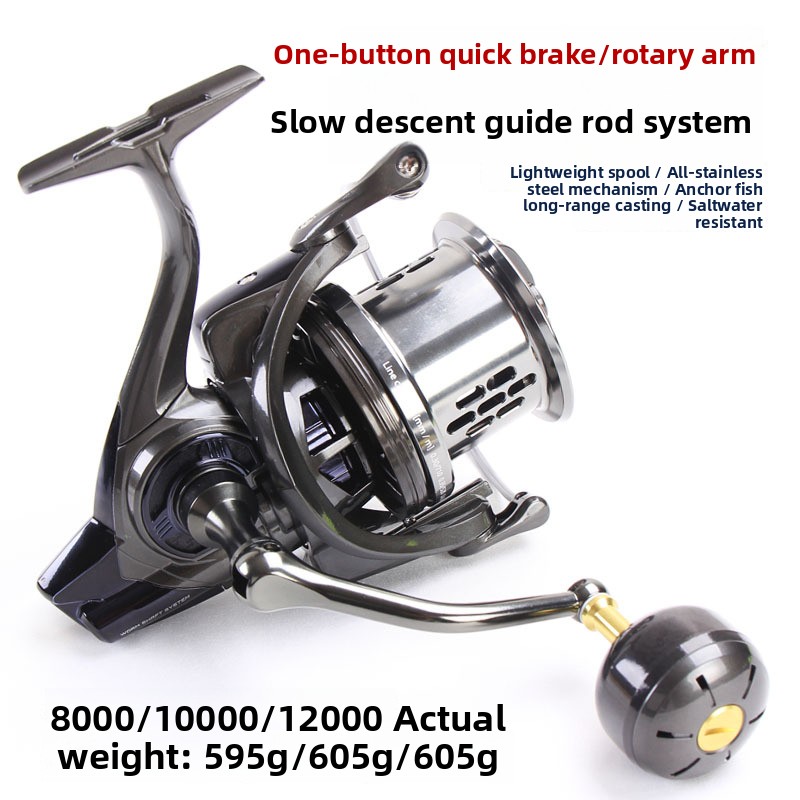 Ice Fishing Reel - Reel pancing dengan jangkar ringan, reel