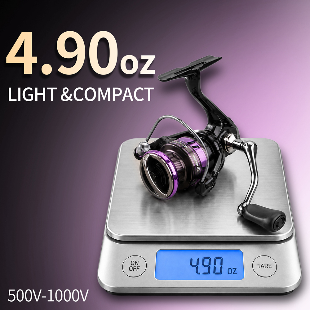 Huidiao 139g/8.4oz Reel Pancin - Ice Fishing Reel ulasan dan harga