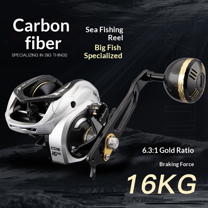 Reel Baitcasting Exbert Metal  - Trolling Reel ulasan dan harga
