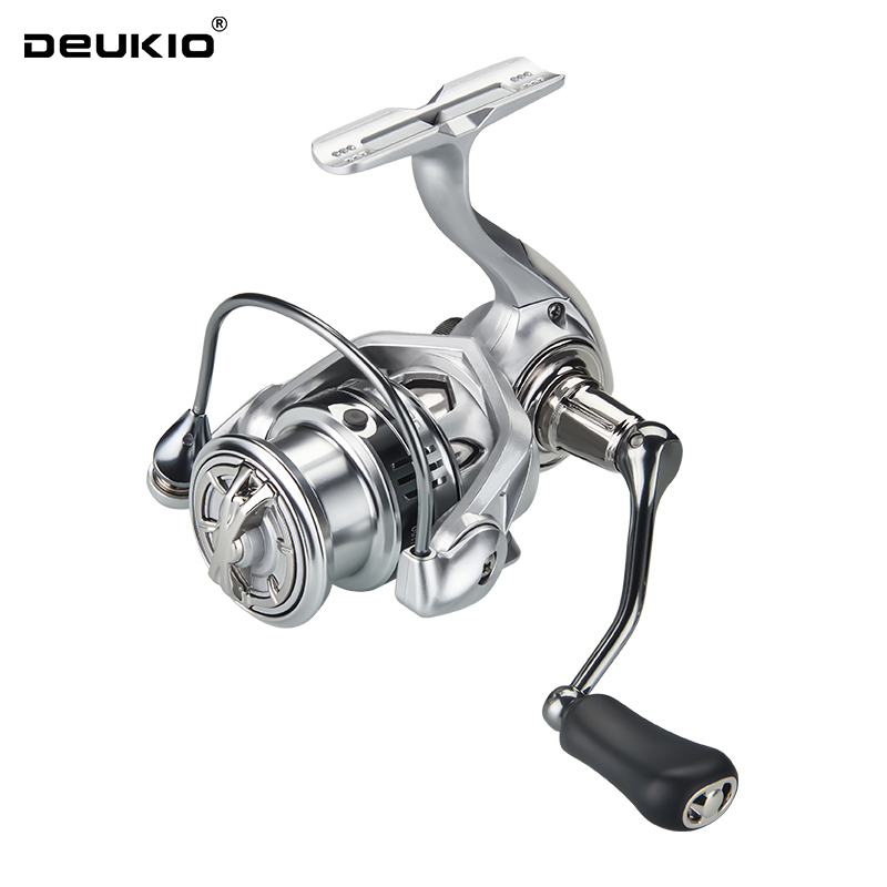 DEUKIO Reel Pancing Spinning 8 - Ice Fishing Reel ulasan dan harga
