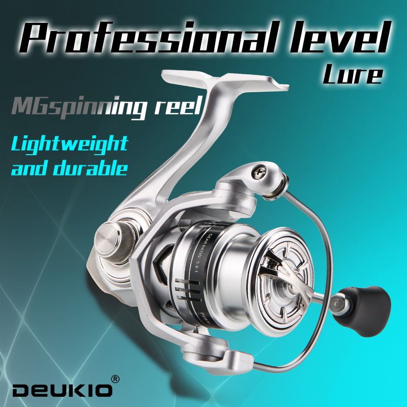 DEUKIO Reel Pancing Spinning 8 - Ice Fishing Reel ulasan dan harga